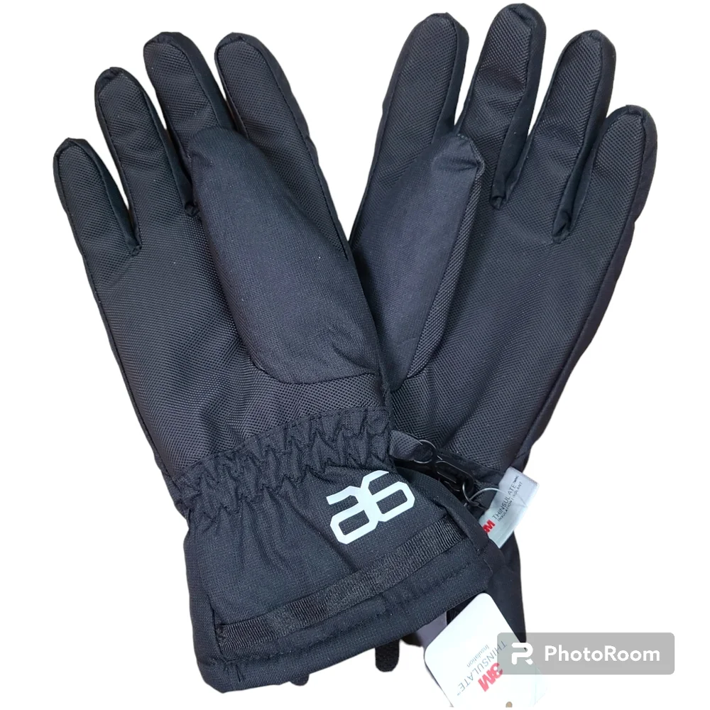 Arctix Blitz Size Medium Black 3M Thinsulate Winter Snow Ski Puffer Gloves NWT